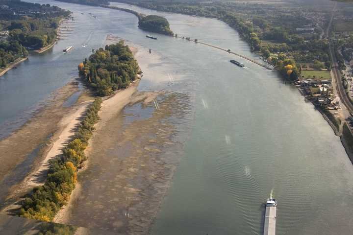 Der Rheingau von oben